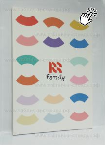 Печать на холсте с подрамником family